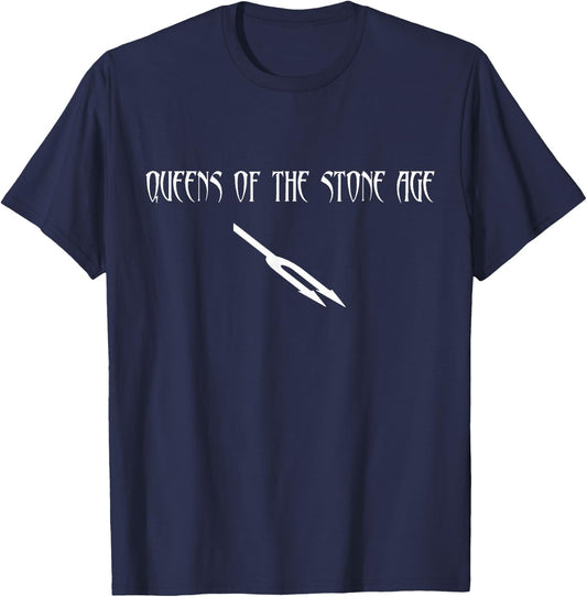 Official Queens of The Stone Age Songs for The Deaf T-Shirt - T-Shirt | Navy