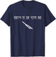 Official Queens of The Stone Age Songs for The Deaf T-Shirt - T-Shirt | Navy