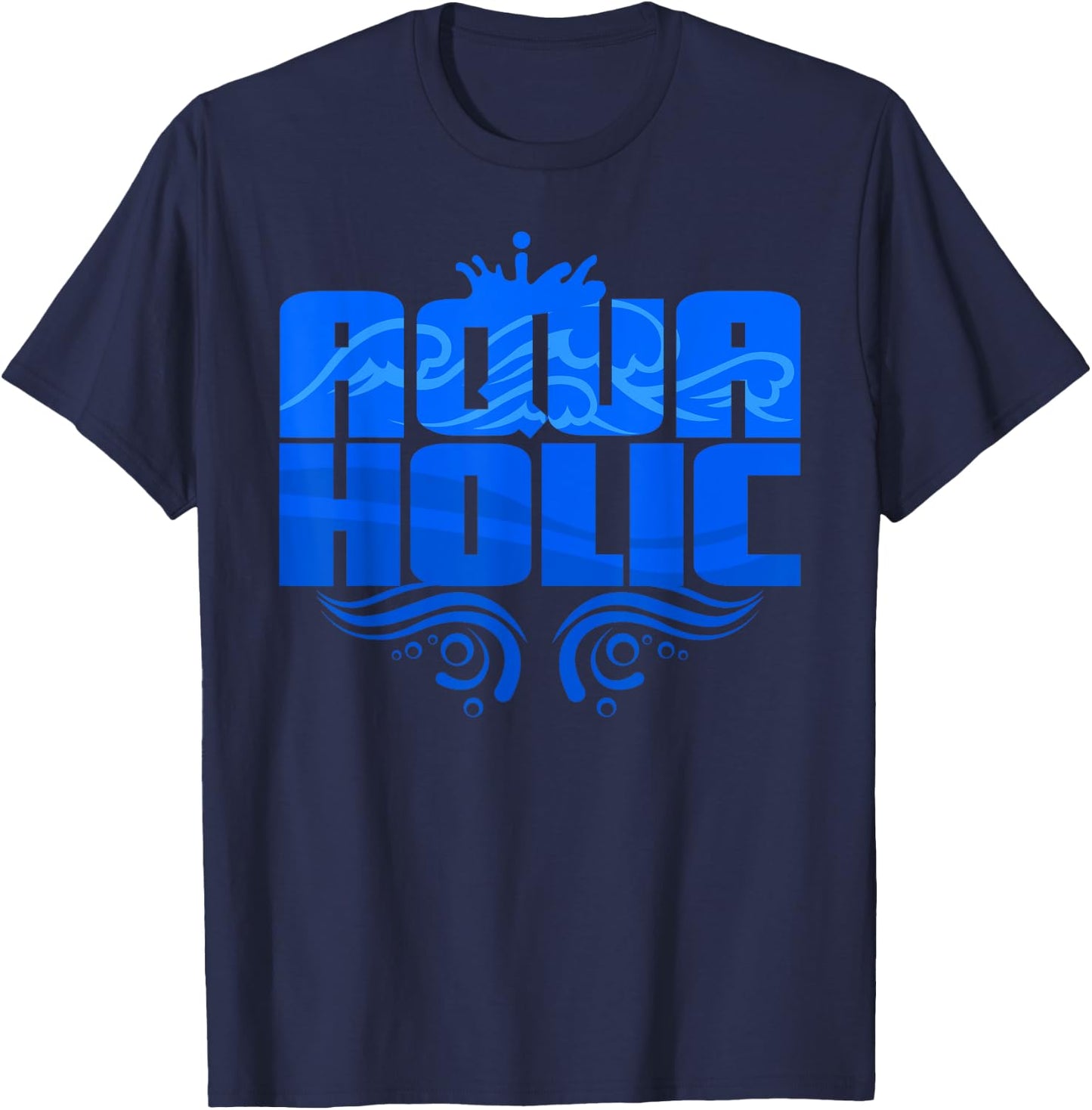 Aquaholic T-Shirt - T-Shirt | Navy