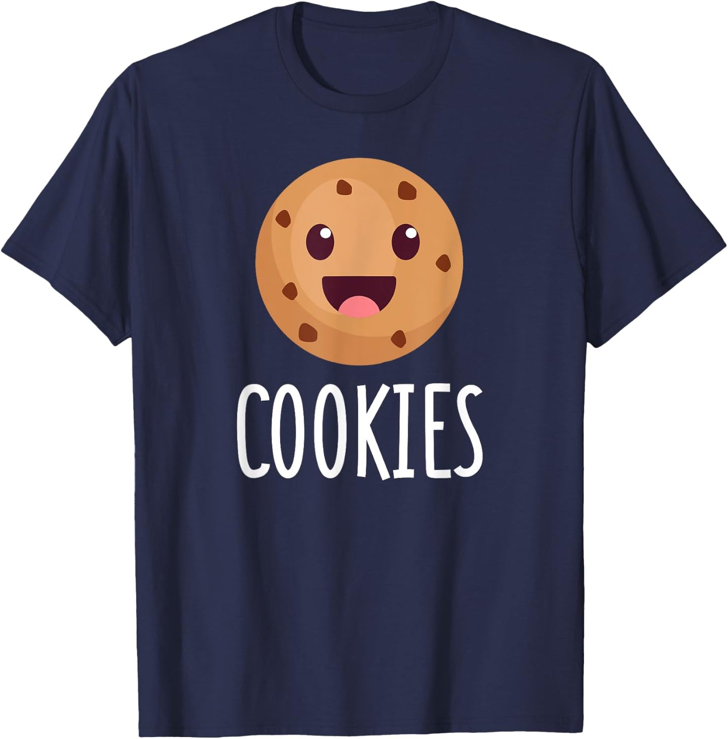 Milk & Cookies Matching Couple Halloween Best Friends T-Shirt - T-Shirt | Navy