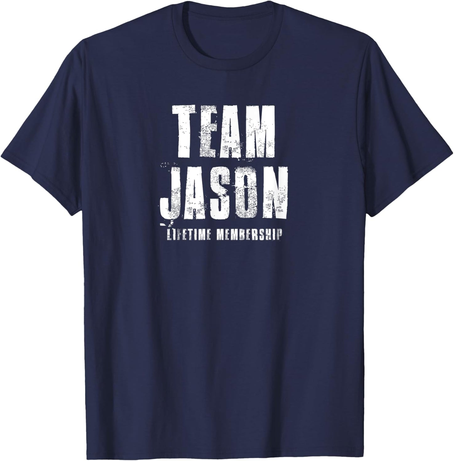 Team Jason Motivational inspirational Proud Family T-Shirt - T-Shirt | Navy