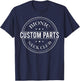 Bionic Custom Parts Neck Club Gift Funny Post Neck Surgery T-Shirt - T-Shirt | Navy