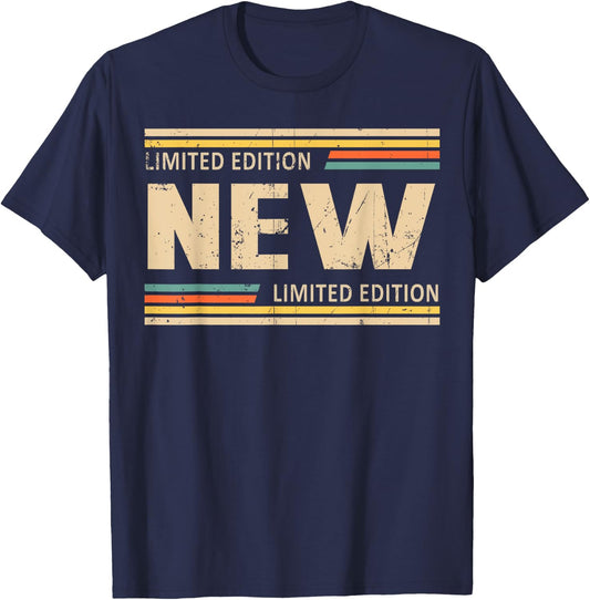 NEW Limited Edition Shirt NEW Name Personalized T-Shirt - T-Shirt | Navy