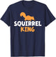 Squirrel King Squirrel T-Shirt - T-Shirt | Navy