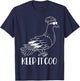 Hipster Pigeon - Keep it Coo Funny Cool Pigeon T-Shirt - T-Shirt | Navy