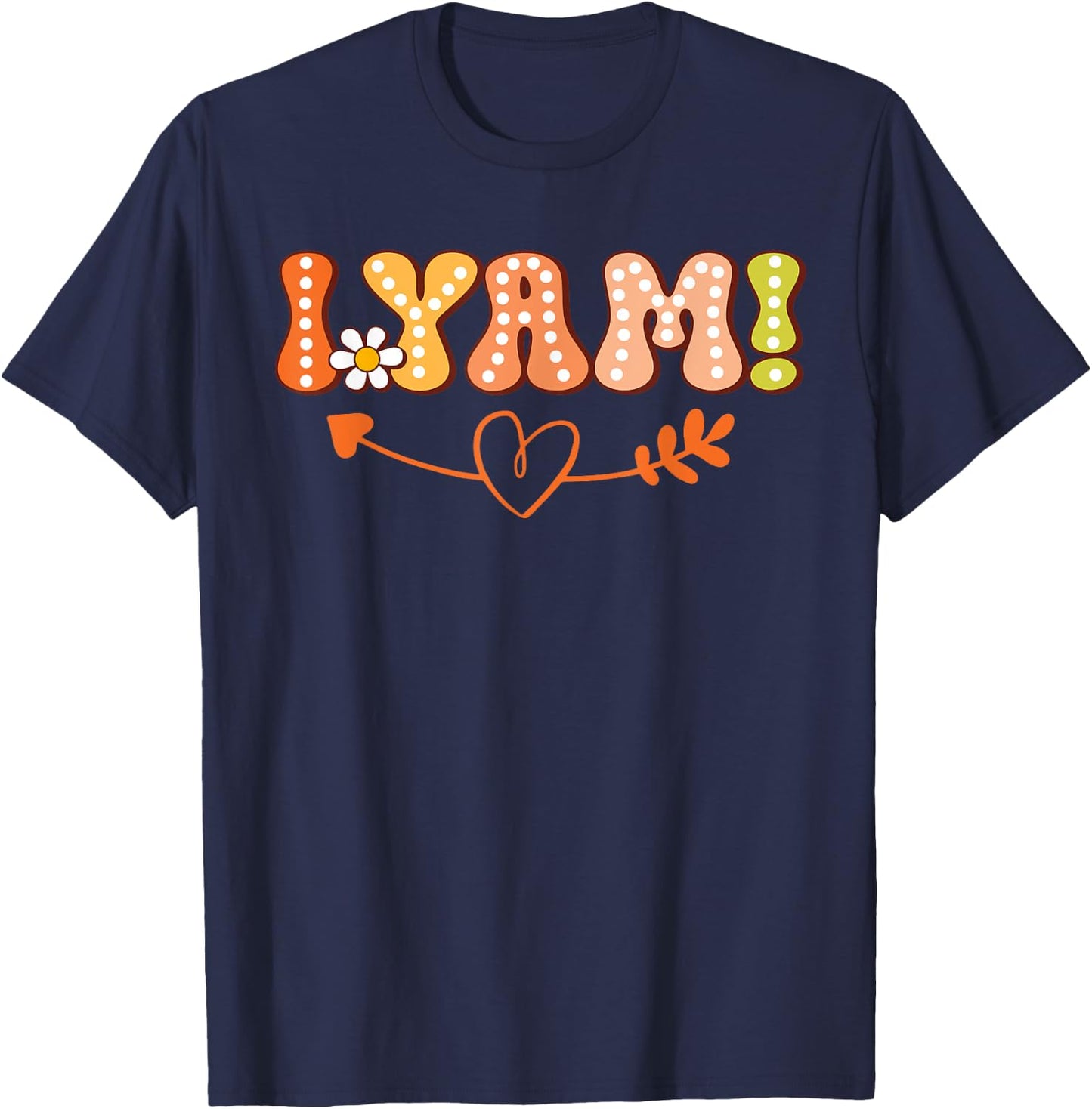 She's My Sweet Potato I Yam Thanksgiving Autumn Couple Women T-Shirt - T-Shirt | Navy