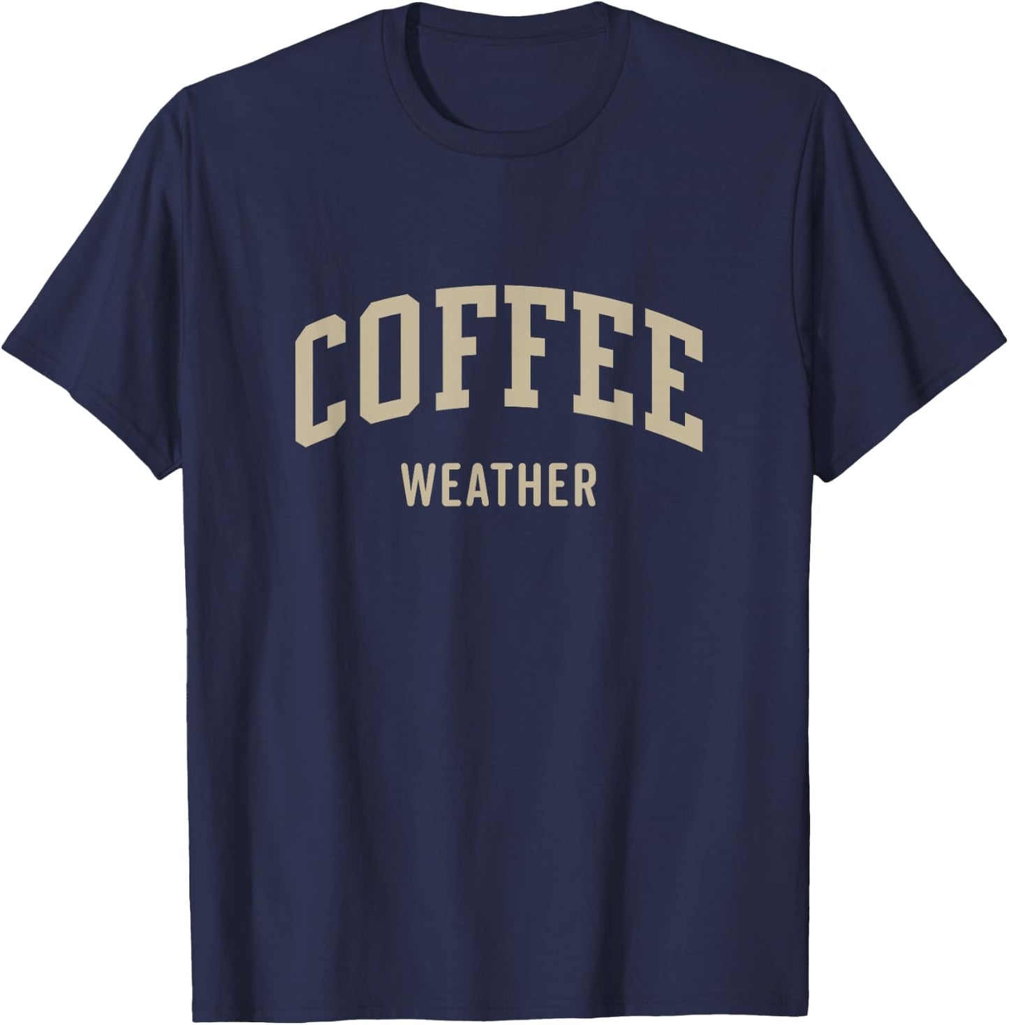 Coffee Weather T-Shirt - T-Shirt | Navy