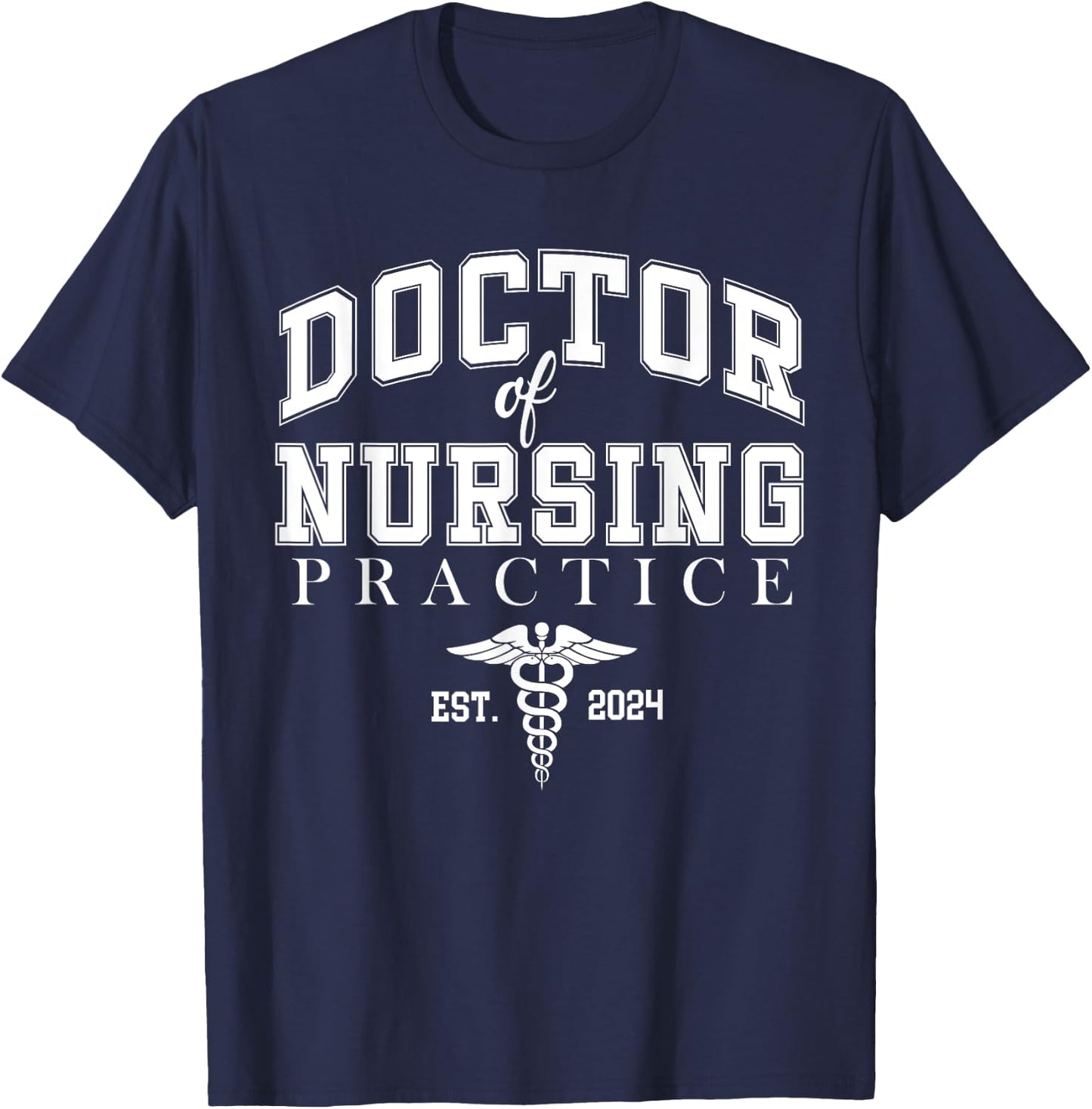 Cute DNP Nurse Live Loves Heal Graduation Appreciation Gifts T-Shirt - T-Shirt | Navy