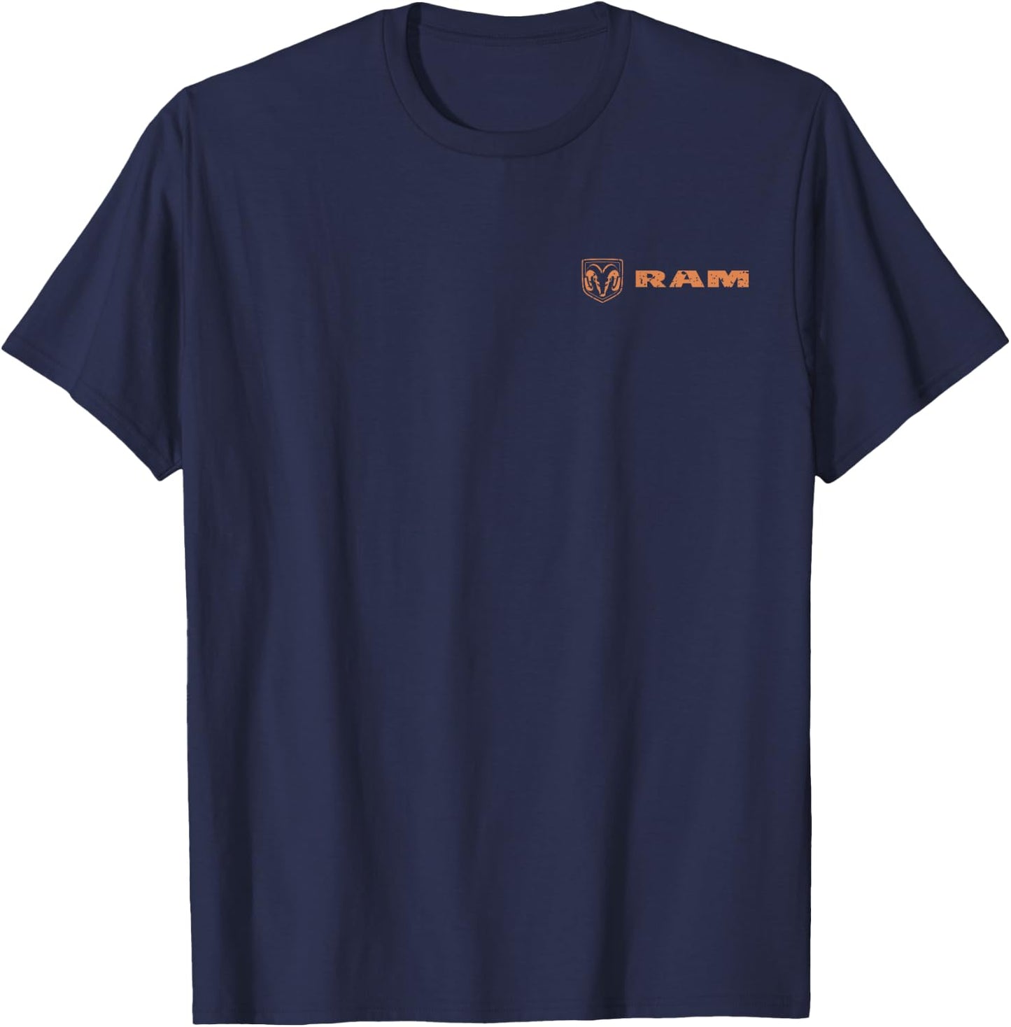 RAM Trucks All-American Throwback - Dark Print (Front/Back) T-Shirt - T-Shirt | Navy