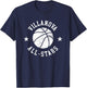 Villanova Vintage All-Stars Retro 80s Basketball T-Shirt - T-Shirt | Navy