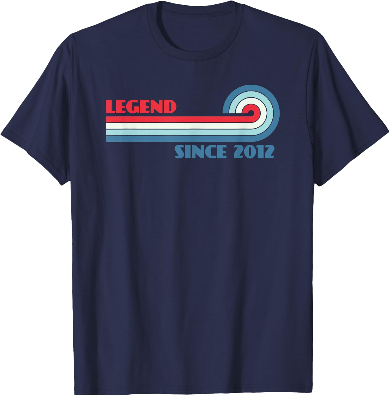 Legend Since 2012 T-Shirt - T-Shirt | Navy