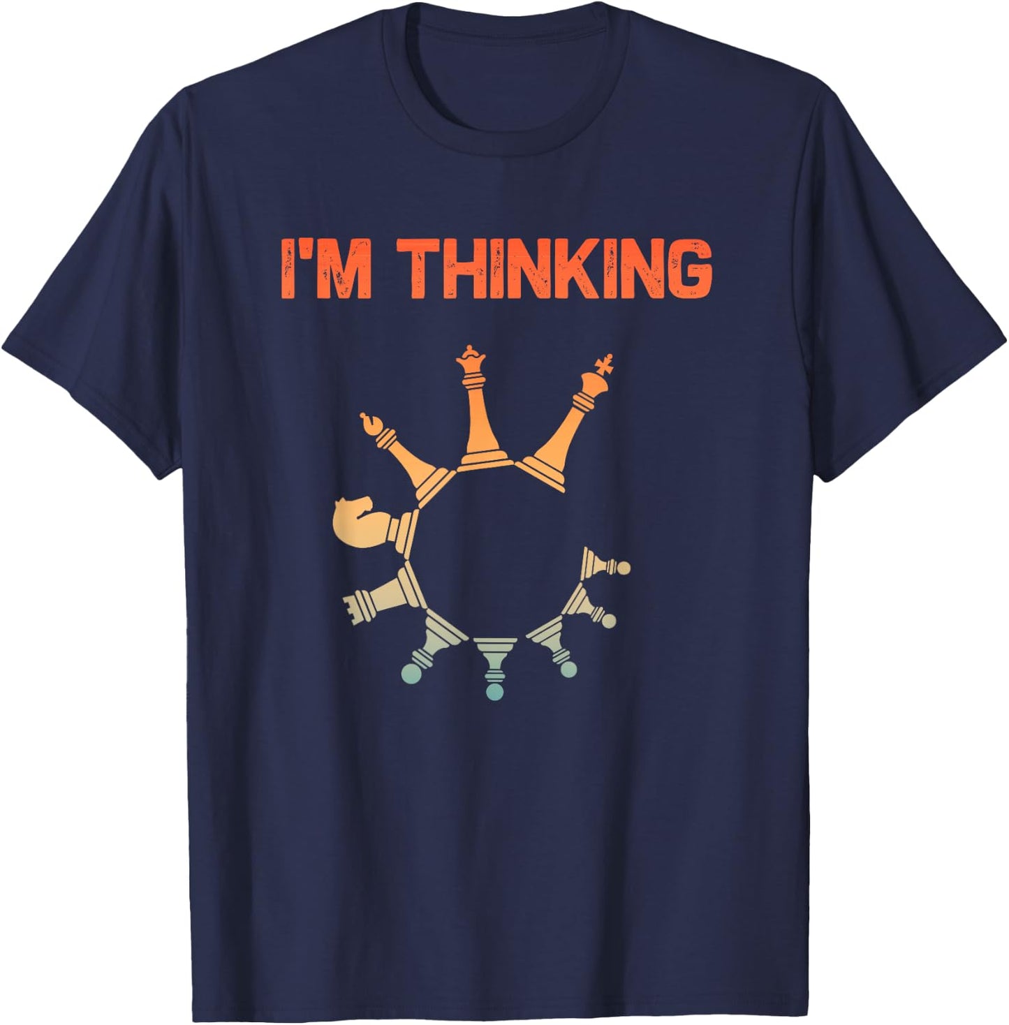 Chess Art Women Boys Girls Chess Player Chess Lover T-Shirt - T-Shirt | Navy