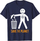 Atheism Anti-Religion Agnostic Freethinker Atheist T-Shirt - T-Shirt | Navy