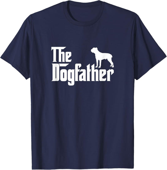 Cane Corso The DogFather Dog Papa Dad T-Shirt - T-Shirt | Navy