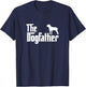 Cane Corso The DogFather Dog Papa Dad T-Shirt - T-Shirt | Navy