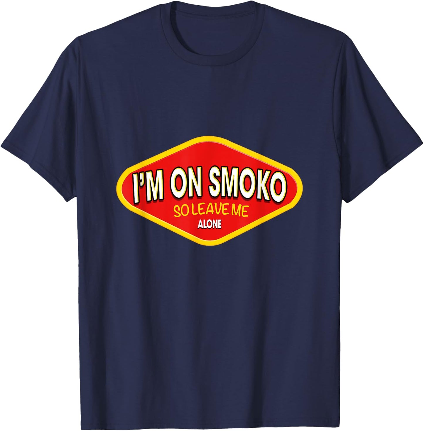 I'm On Smoko The Chats Straya Party Funny Australia T-Shirt - T-Shirt | Navy
