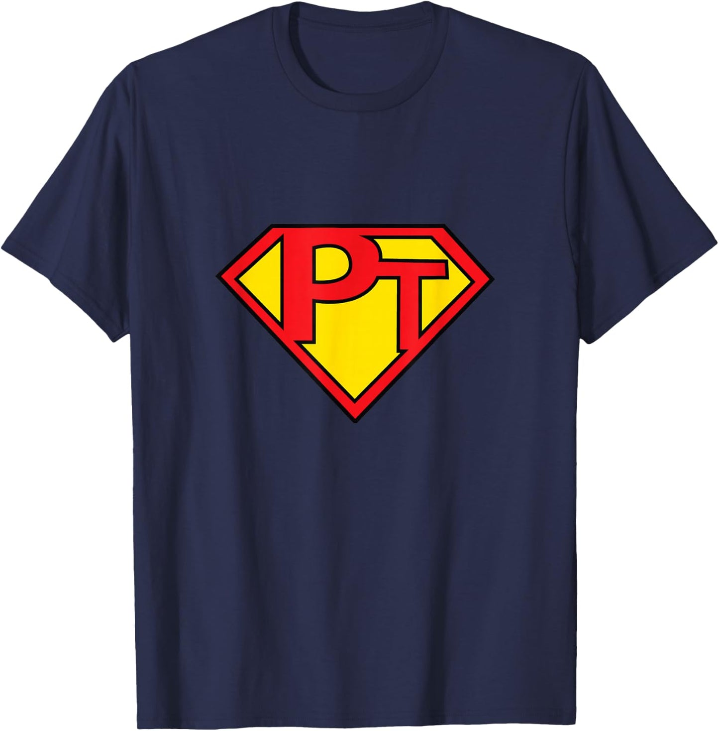 Super PT - Physical Therapist T-Shirt - T-Shirt | Navy