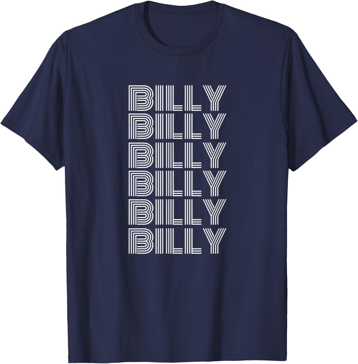 Retro Style Billy T-Shirt - T-Shirt | Navy