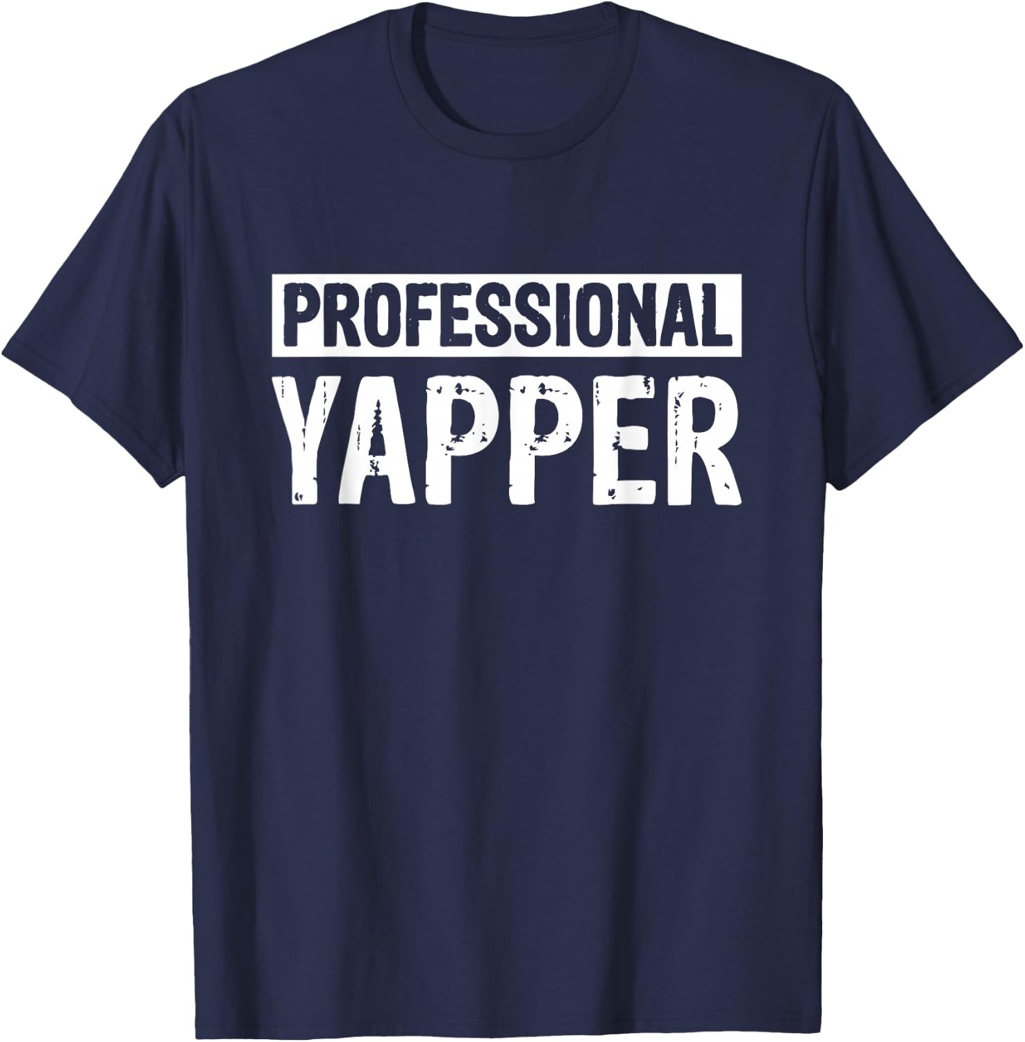Professional Yapper T-Shirt - T-Shirt | Navy