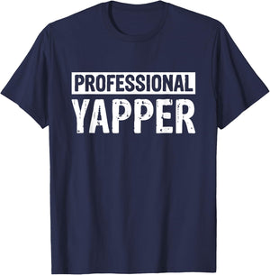Professional Yapper T-Shirt - T-Shirt | Navy