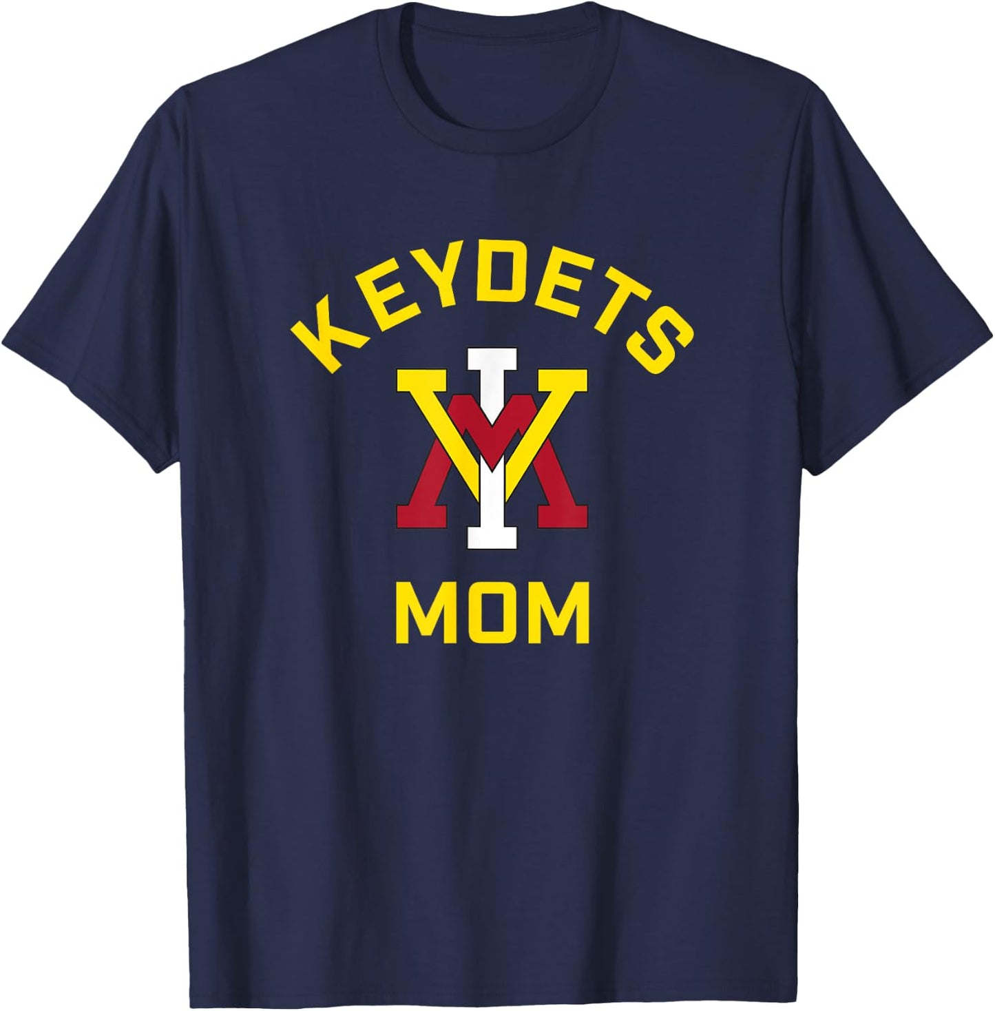 Virginia Military Institute VMI Keydets Arched Mom T-Shirt - T-Shirt | Navy
