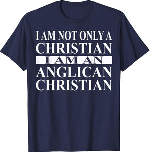 Anglican Christian Apparel | Great Funny Christians Design T-Shirt - T-Shirt | Navy