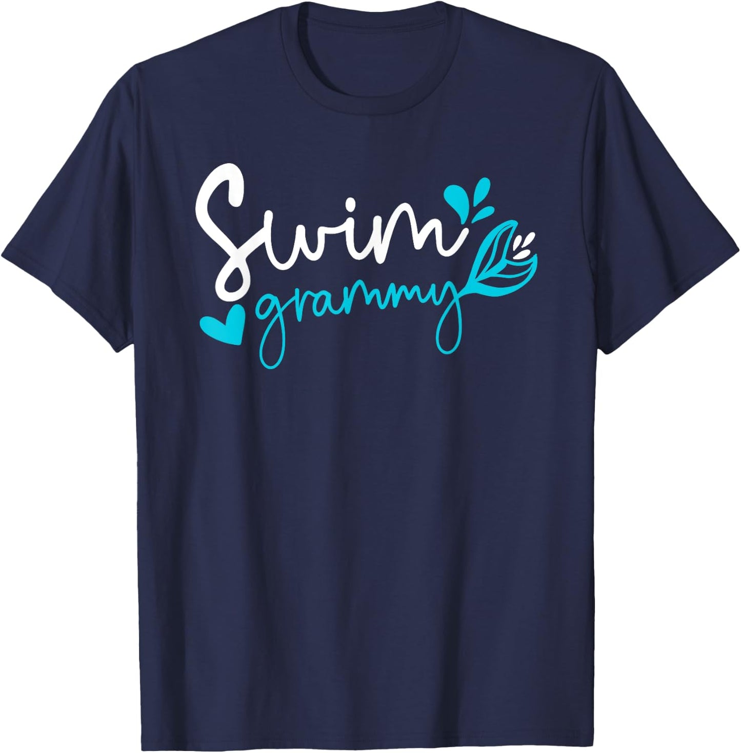 Swim Grammy Swimming Grammy Of A Swimmer Grammy T-Shirt - T-Shirt | Navy