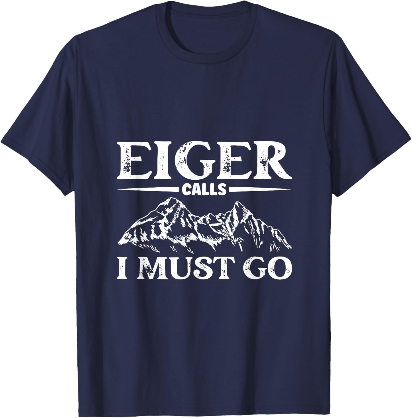 Mountain calling - Eiger T-Shirt - T-Shirt | Navy