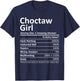 CHOCTAW GIRL OK OKLAHOMA Funny City Home Roots USA Gift T-Shirt - T-Shirt | Navy