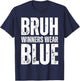 Winners Wear Blue Team Spirit Week Game Color War Sports Day T-Shirt - T-Shirt | Navy