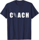 Cross Country Coach Funny Marathon Running Shoes XC Runner T-Shirt - T-Shirt | Navy