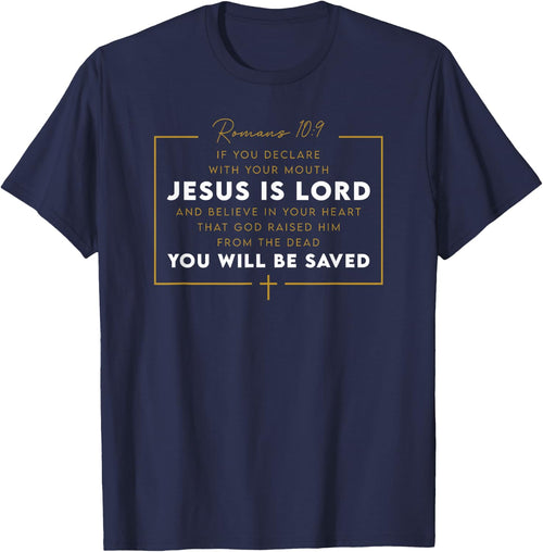 Romans 10:9 Jesus Is Lord Bible Verse