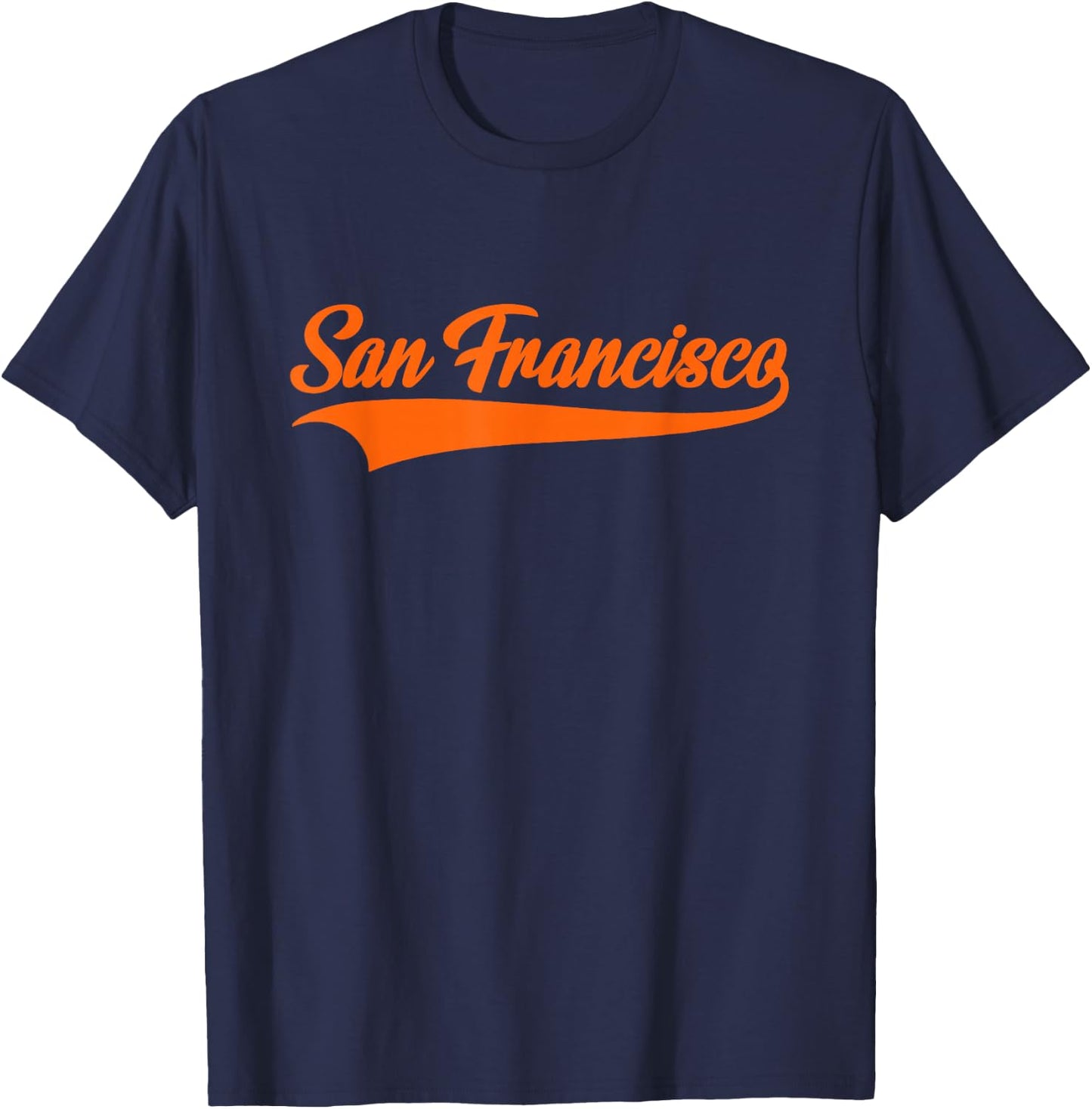 San Francisco - Hometown Pride - Throwback Design - Classic T-Shirt - T-Shirt | Navy