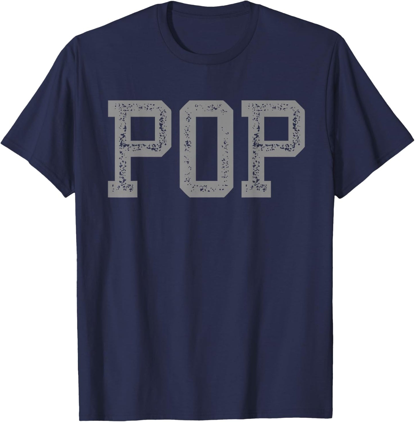 Pop Minimalist Vintage T-Shirt - T-Shirt | Navy