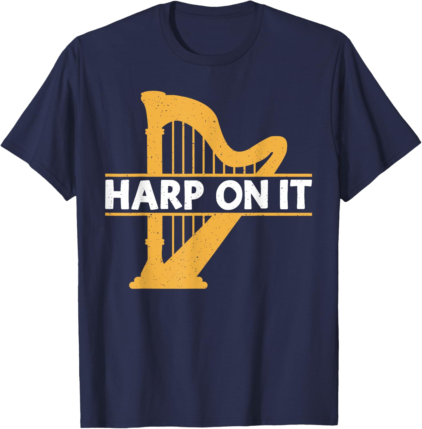 Harp on it Harp T-Shirt - T-Shirt | Navy