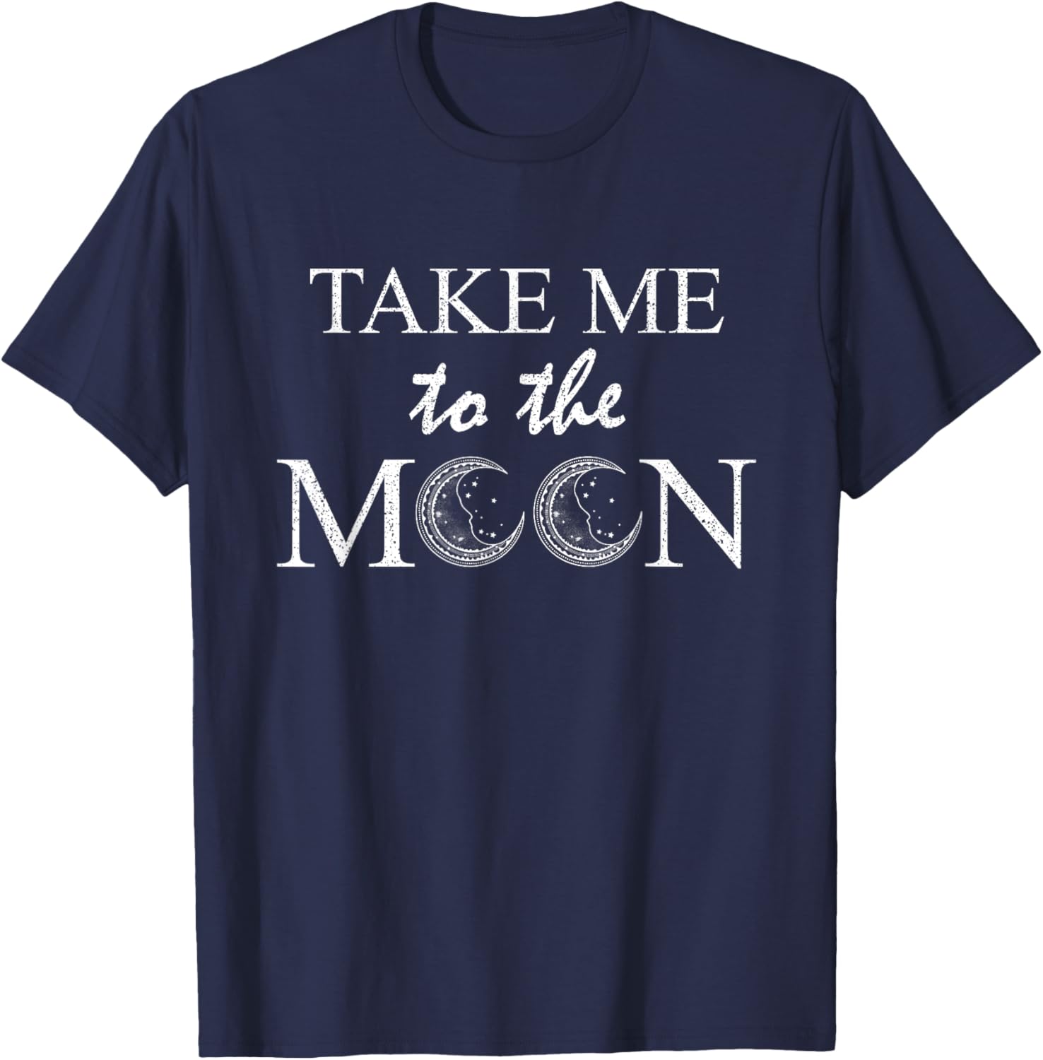 Take me to the moon T-Shirt - T-Shirt | Navy