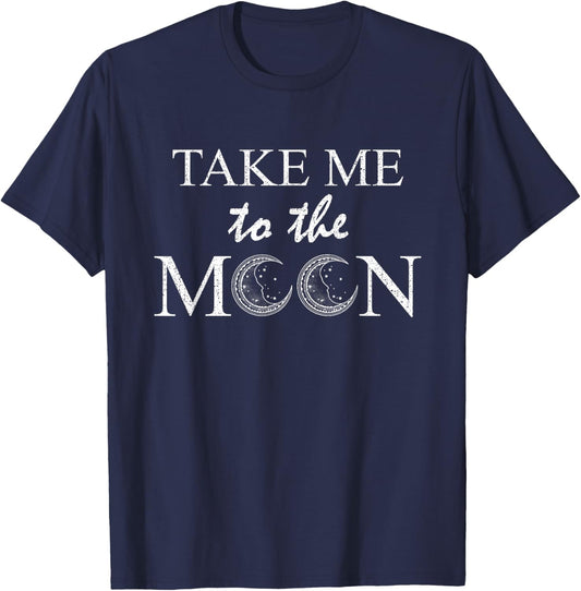 Take me to the moon T-Shirt - T-Shirt | Navy