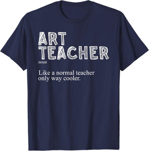 Art Teacher Design Women Art Teacher Appreciation T-Shirt - T-Shirt | Navy