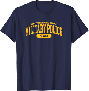 Proud Army MP Mom T-Shirt - T-Shirt | Navy