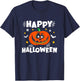 Cute Halloween Kids - Halloween Pumpkin - Happy Halloween T-Shirt - T-Shirt | Navy