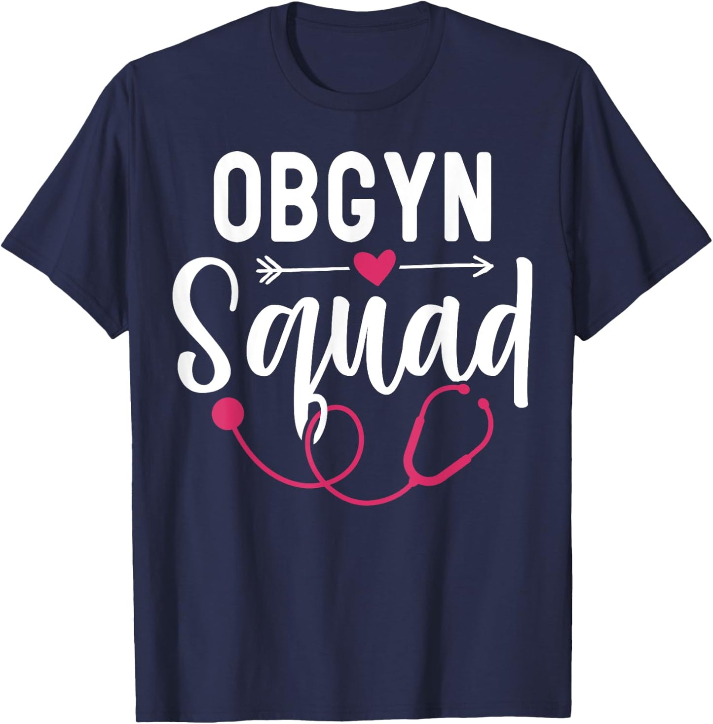 OBGYN Squad Obstetrician Gynecologist T-Shirt - T-Shirt | Navy