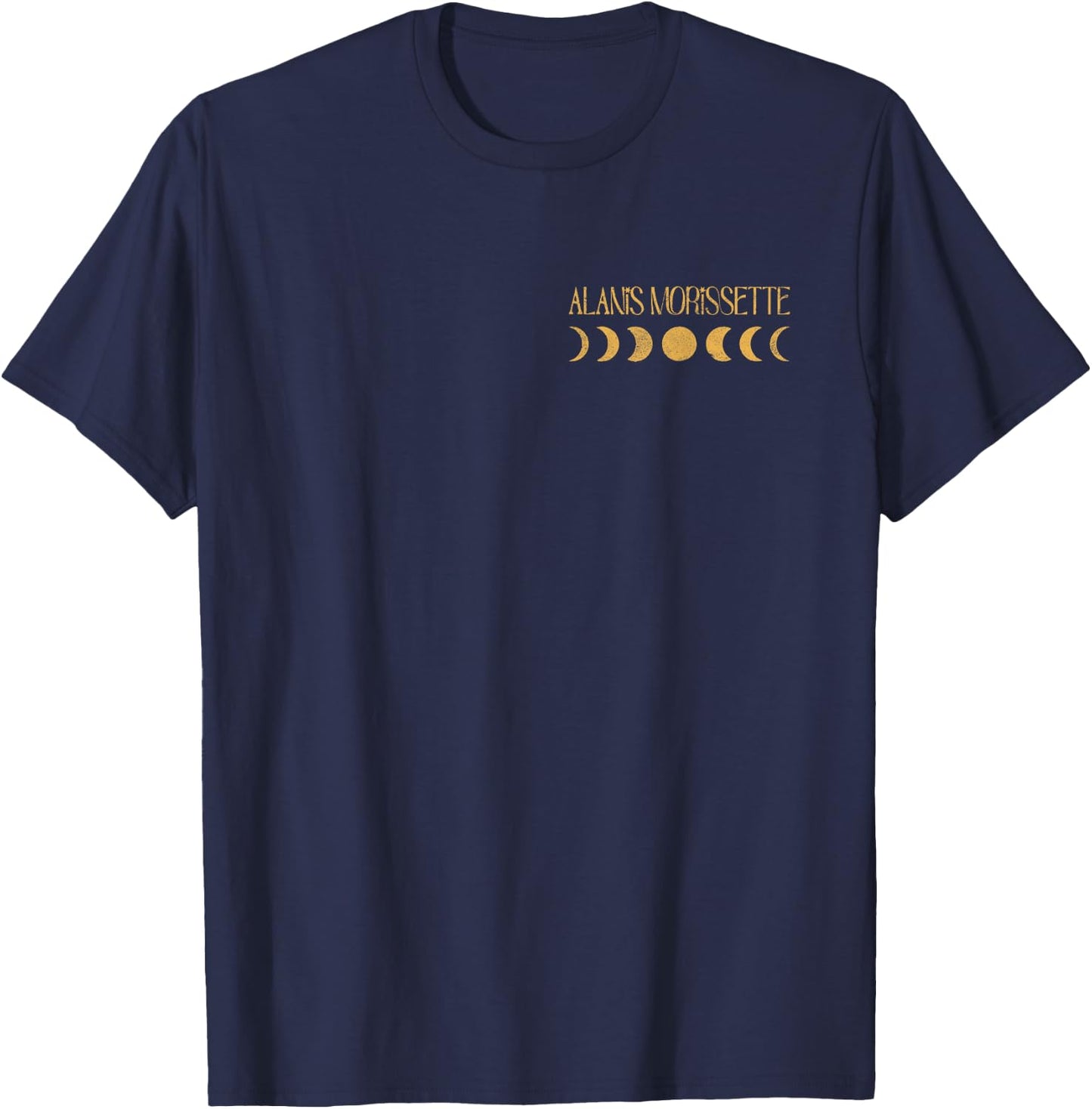 Alanis Morissette - Lyrics T-Shirt - T-Shirt | Navy