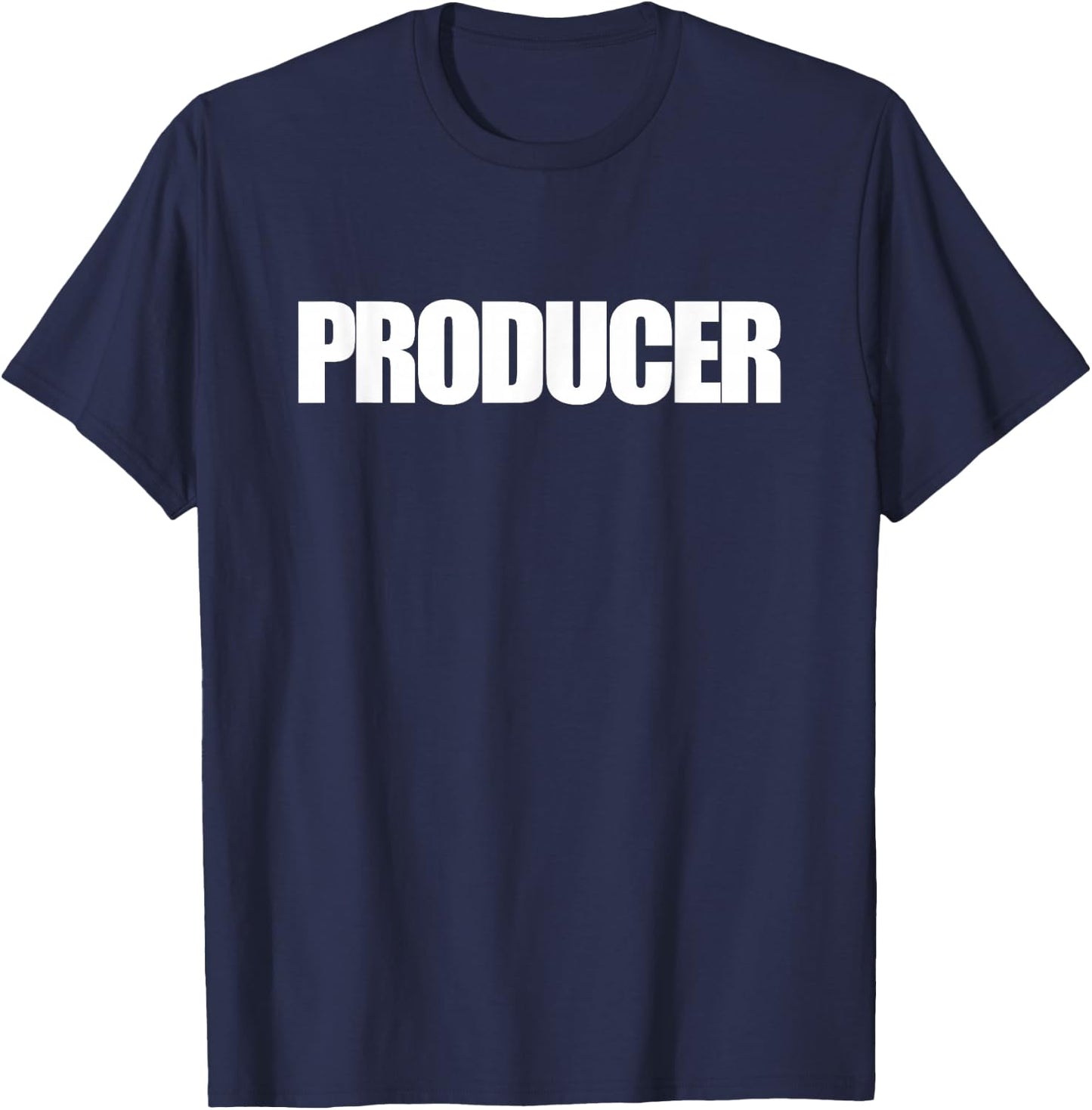 PRODUCER Film or Music Production On Set ID T-Shirt - T-Shirt | Navy