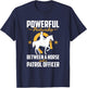 Police Horse Patrol Officer Cops Police Mounted Patrol T-Shirt - T-Shirt | Navy