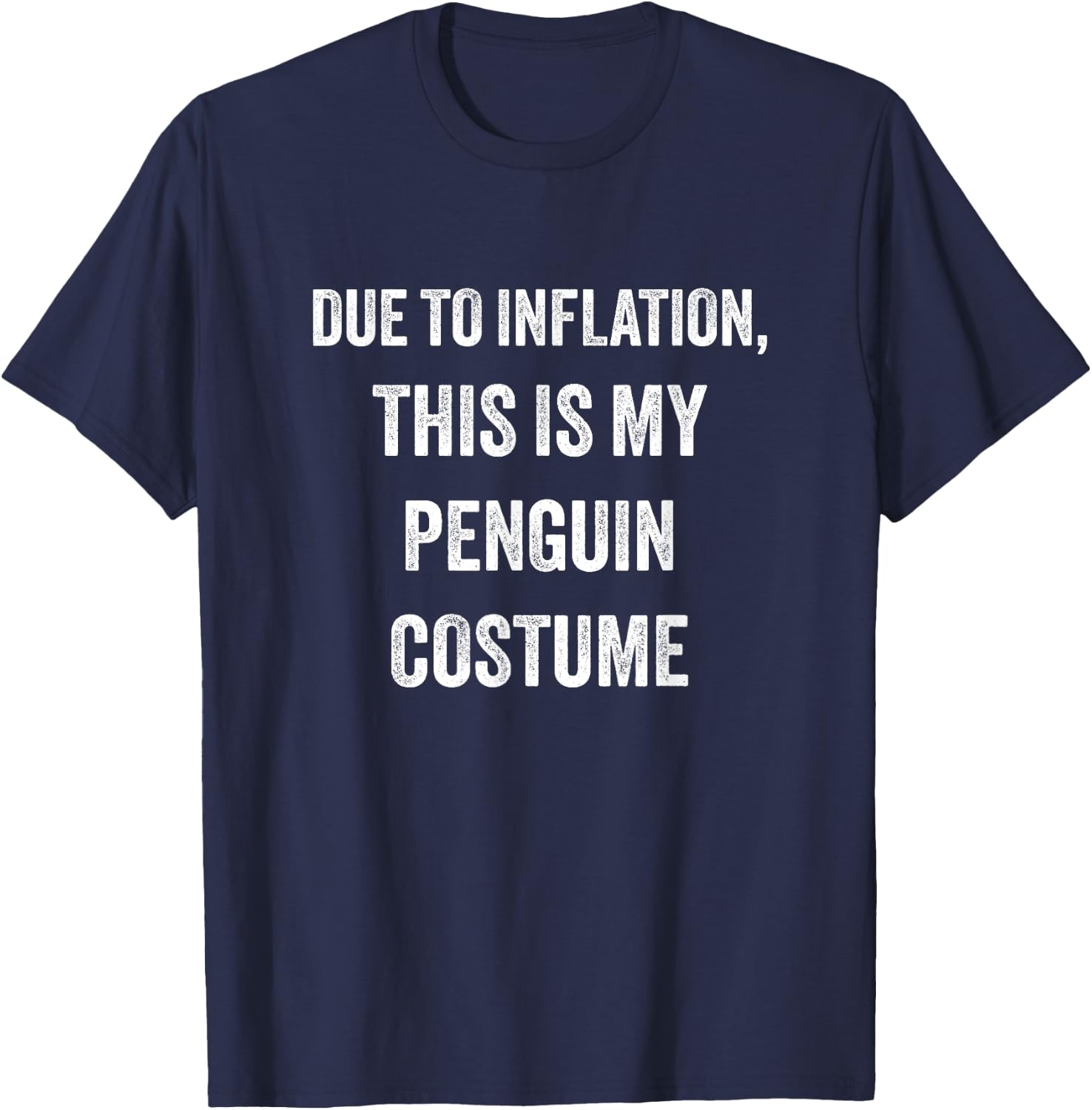 Penguin Halloween Costume T-Shirt - T-Shirt | Navy