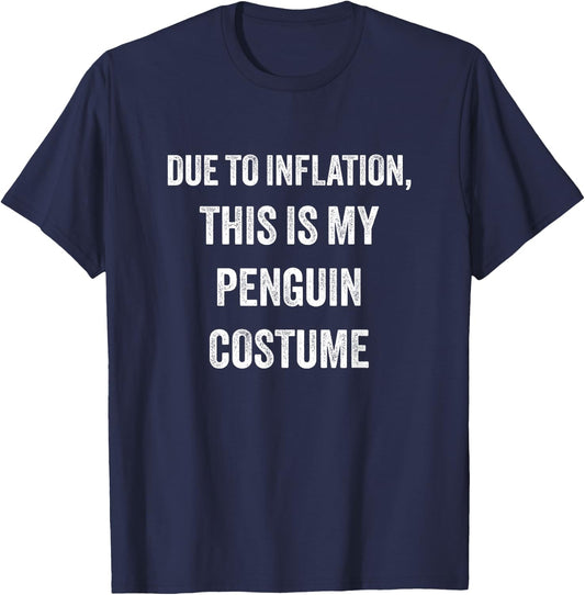 Penguin Halloween Costume T-Shirt - T-Shirt | Navy