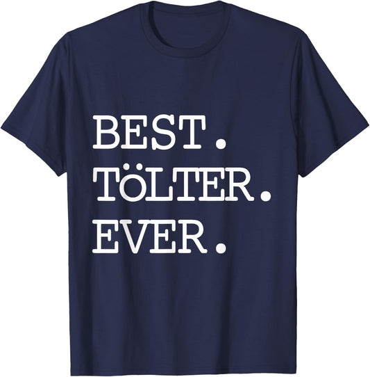 Icelandic Horse Best Tolter Pony Breed Riders Kids Women Men T-Shirt - T-Shirt | Navy