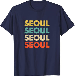Seoul South Korea T-Shirt - T-Shirt | Navy