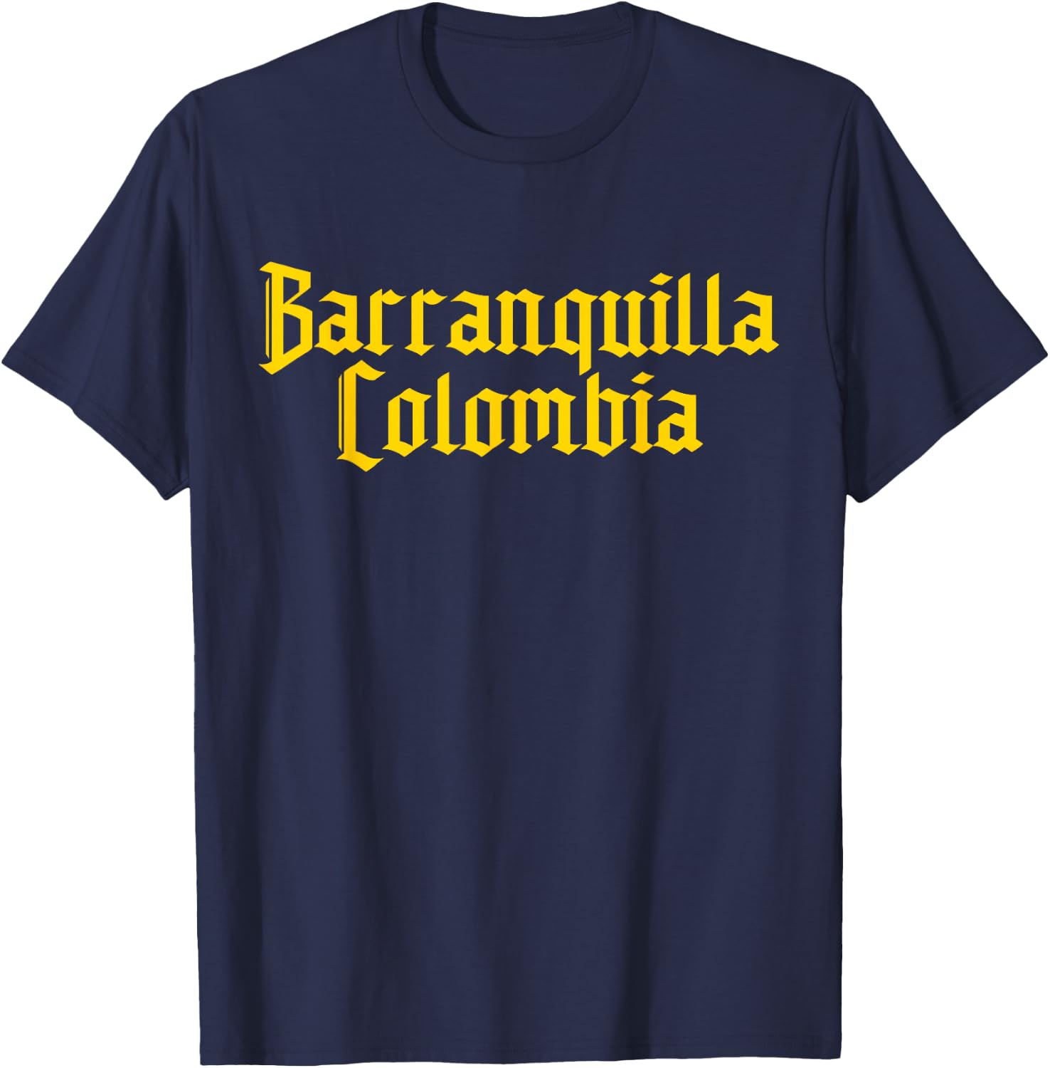 Barranquilla Colombia, Barranquilla T-Shirt - T-Shirt | Navy