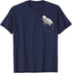 Cute Beluga Whale Art Women Kids Beluga Whale Lover T-Shirt - T-Shirt | Navy